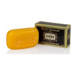 Натуральное серное мыло (от псориаза), Aroma Dead Sea Sulphur Soap 125 gr