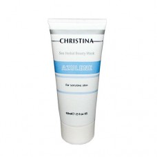 Christina Sea Herbal Beauty Mask Azulene, Азуленовая маска красоты для чувствительной кожи 60 мл