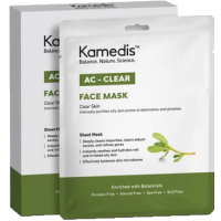 Тканевая маска для глубокого очищения жирной кожи Kamedis Ac Clear Face Mask 1 units