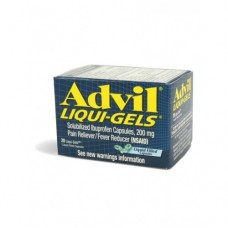 Адвил ибупрофен взрослый в гелевых капсулах 200 мг, Advil Ibuprofen For Adults 200mg 20 gel capsules